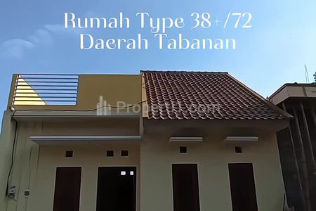 Dijual Rumah 1 Lantai Tipe 38 Plus 2 Kamar Tidur di Kerambitan Tabanan Bali