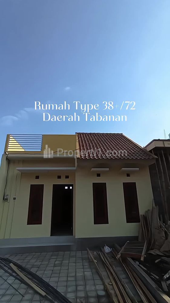 Dijual Rumah 1 Lantai Tipe 38 Plus Gajebo di Kerambitan Tabanan Bali