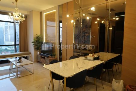 For Rent Apartment Sudirman Suites in Central Jakarta - 3+1 Bedrooms Fully Furnished