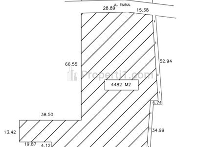 Jual Tanah Kosong SHM Luas 4400 m2 di Jalan Raya Timbul, Depan Kampus APP, Jagakarsa, Harga Mepet NJOP, Jakarta Selatan
