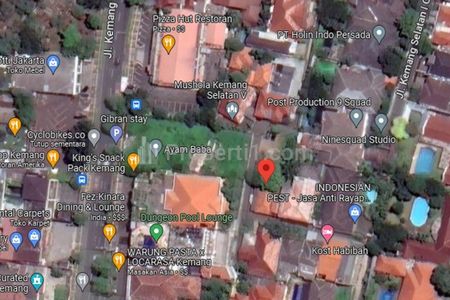 Dijual Tanah di Kemang Jakarta Selatan Luas 535 m2 SHM