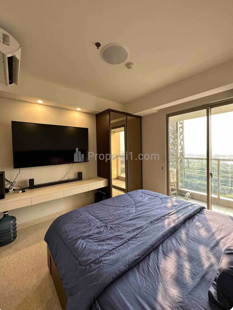 Jual Apartemen Termurah Furnish 1 Kamar di Gold Coast Lantai Tengah