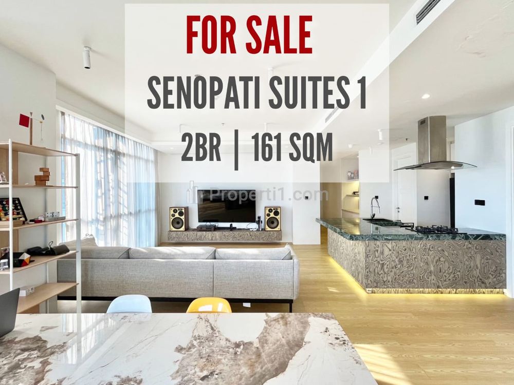 Apartemen Senopati Suites Dijual, 2BR, 161sqm, Nice Interior and Very Well Maintained, Direct Owner, YANI LIM 08174969303