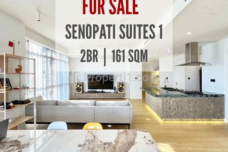 Apartemen Senopati Suites Dijual, 2BR, 161sqm, Nice Interior and Very Well Maintained, Direct Owner, YANI LIM 08174969303