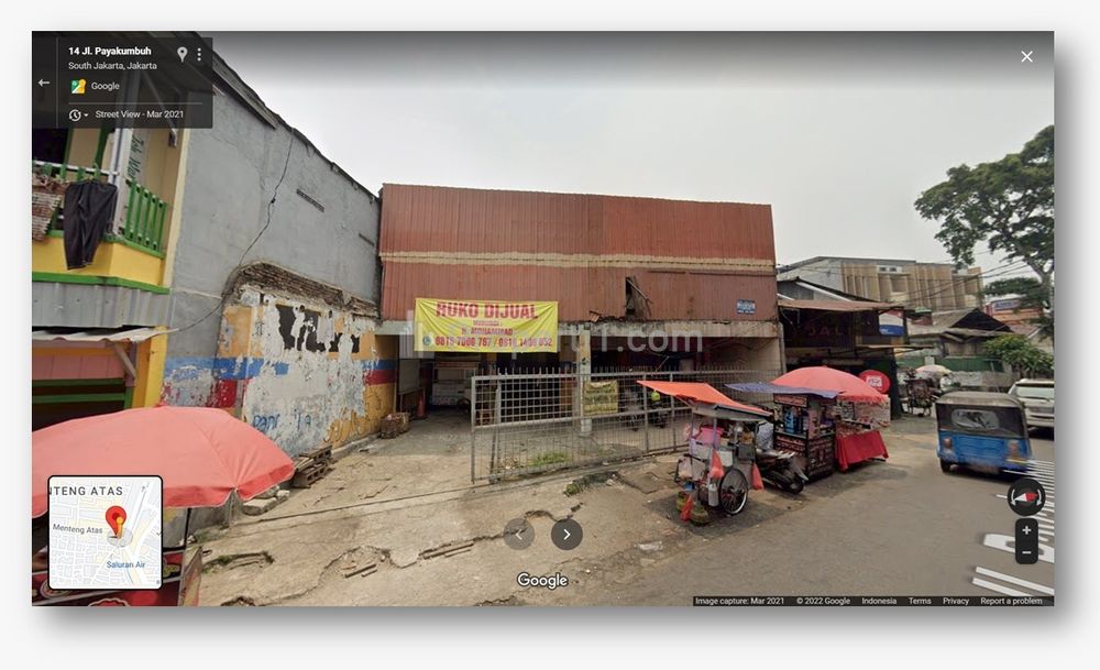 Dijual Tanah di Menteng Atas, Jakarta Selatan