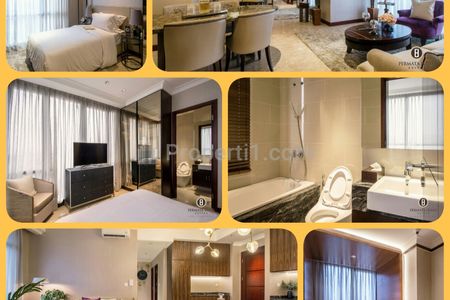 Jual Apartemen Permata Hijau Suites  Jakarta Selatan Type 3 BR Semi Furnished