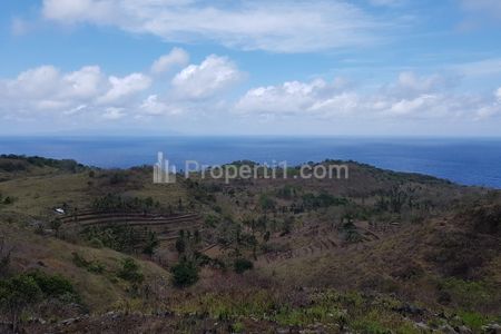 Dijual Kavling untuk Resort Villa dengan Ocean View dan Ubud di Klungkung Nusa Penida Bali