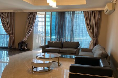 Sewa Apartemen Residence 8 Senopati, 3 Bedrooms Luas 255m2, Full Furnished, Baru Renovasi