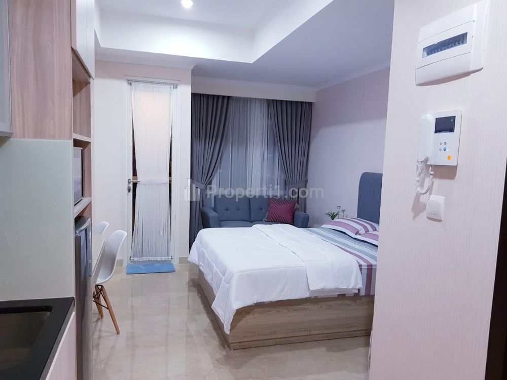 For Rent Apartemen Menteng Park Tipe Studio Fully Furnished, Dekat TIM, RSCM, Bunda Hospital, dan Kampus UI Salemba