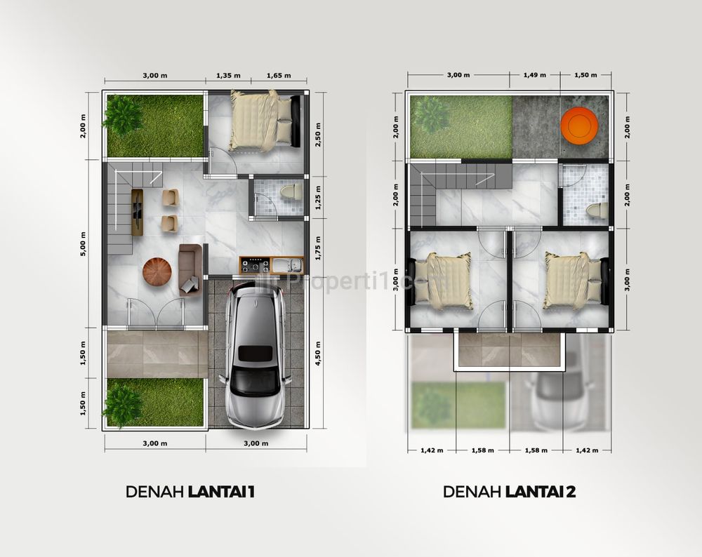Jual Rumah Baru Konsep City Light dengan View Menawan Sejuk Termurah di Cihanjuang Bandung Barat