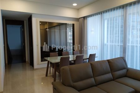 For Rent Apartment Anandamaya Tower 3 Sudirman - 2+1 BR Full Furnished