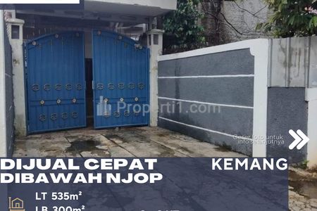 Dijual Cepat dan Murah Rumah, Cocok untuk Kost-kostan, Harga di Bawah NJOP, di Kemang, Jakarta Selatan