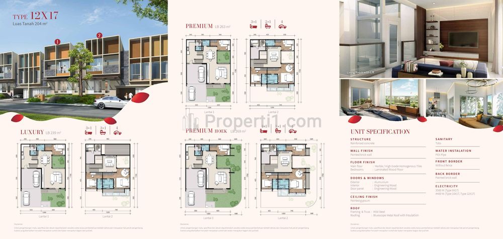 Dijual Cluster Hunian Mewah Siap Huni di Gading Serpong Tangerang