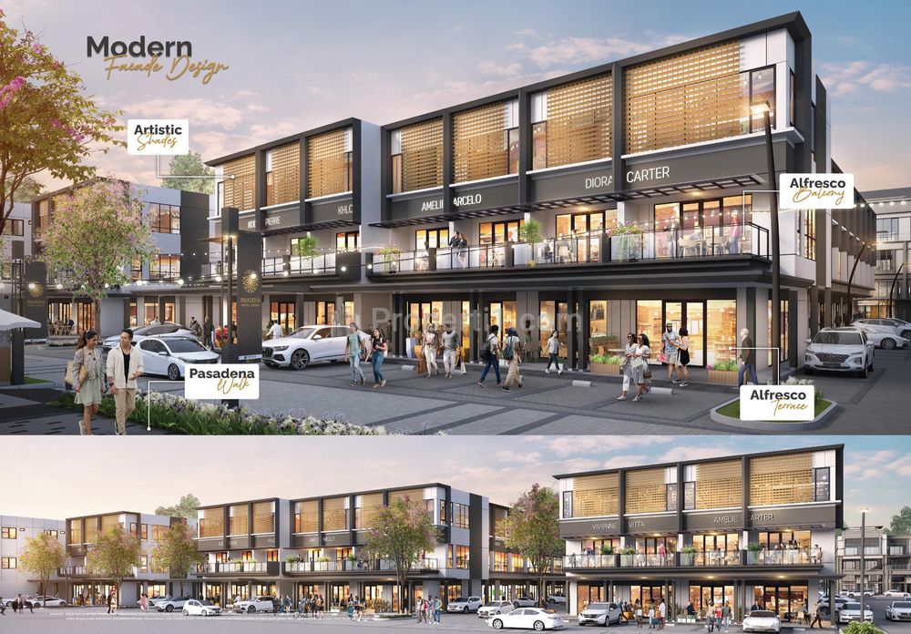 Dijual Ruko Baru di Gading Serpong Tangerang - Ruko Pasadena Square North