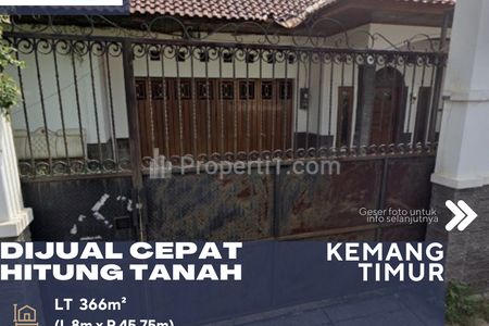 Dijual Rumah Hitung Tanah Lokasi Tenang Letak Sangat Strategis di Daerah Kemang Jakarta Selatan