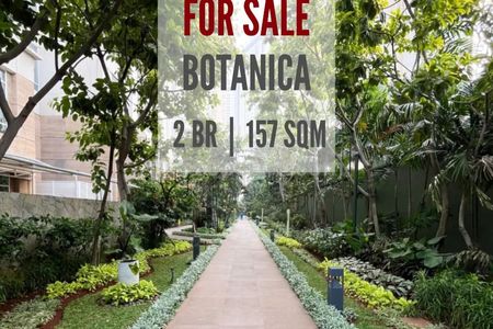 Dijual Apartemen Botanica, Termurah, 2+1 BR, 157sqm, Furnished, Best Pool View, Facing East / ALSO AVAILABLE OTHER SIZE, Direct Owner