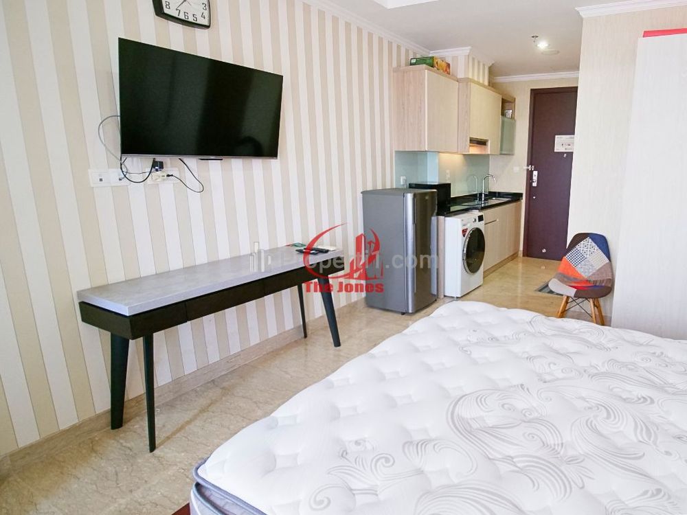 Sewa Apartemen Menteng Park Tipe Studio Fully Furnished, Dekat TIM, RSCM, Bunda Hospital, dan Kampus UI Salemba