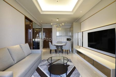 Sewa Apartemen District 8 1BR Luxury Modern Full Furnished