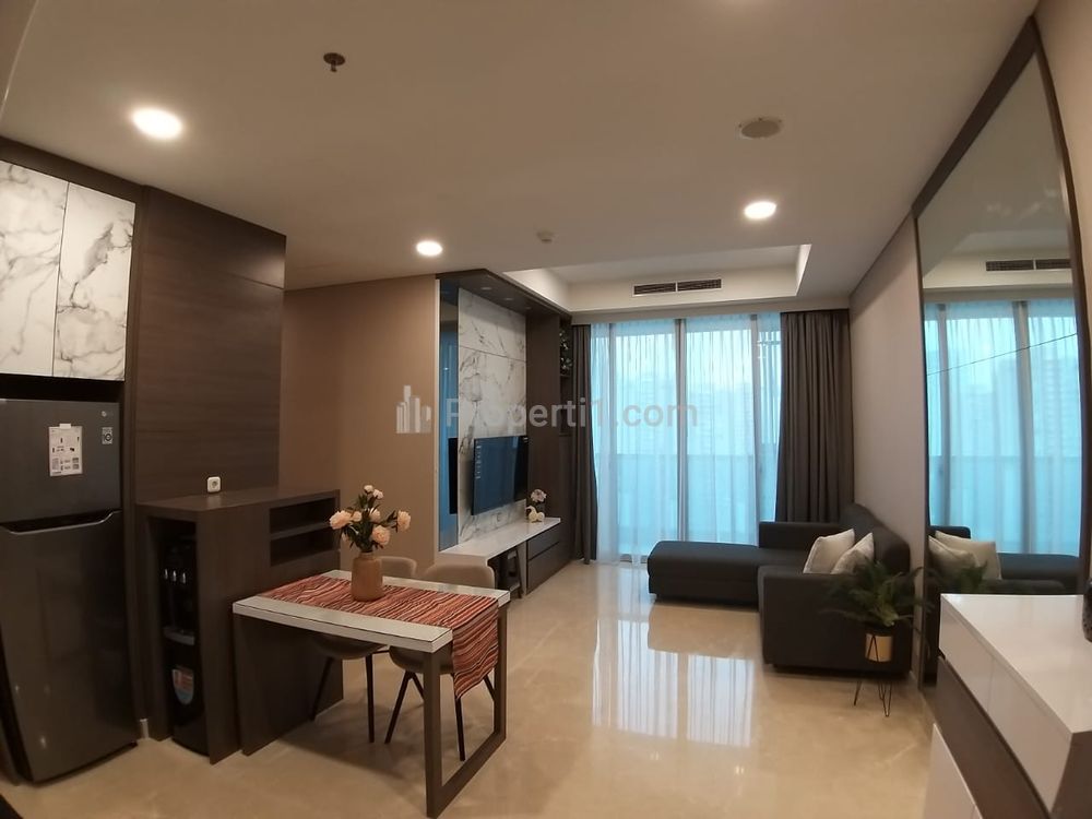 Disewakan Apartemen The Elements di Jakarta Selatan – 2 Bedrooms 2 Bathrooms Modern Fully Furnished