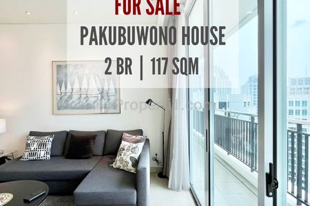 Dijual Apartemen Pakubuwono House Termurah, 2 BR, 127sqm, Ready to Move In, Direct Owner