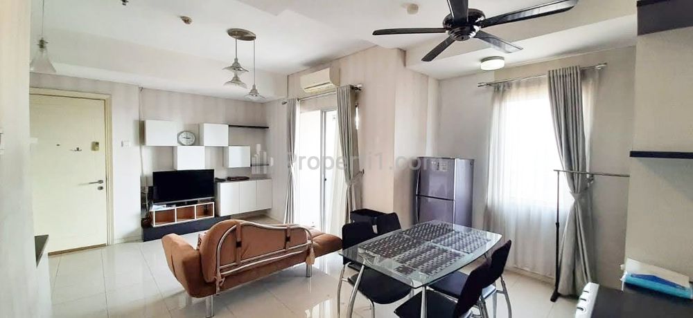 Disewakan Apartemen Cosmo Terrace 2 BR Renov Jadi 1  BR