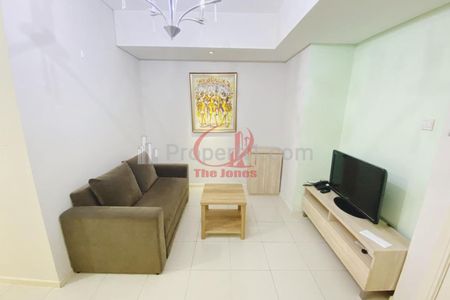 Sewa Apartemen Cosmo Terrace Thamrin City 1 Kamar Tidur Fully Furnished, Dekat Pasar Tanah Abang, Grand Indonesia, dan Plaza Indonesia