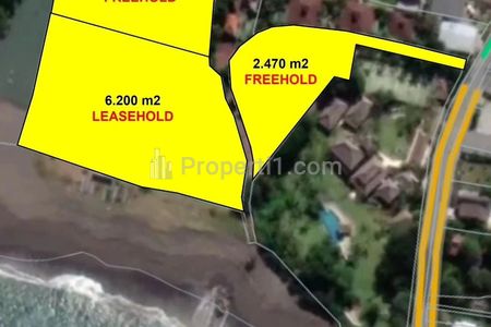 Jual Tanah 1.7 Hektar SHM di Pantai Pererenan, Mengwi, Badung, Menghadap Laut, Bali