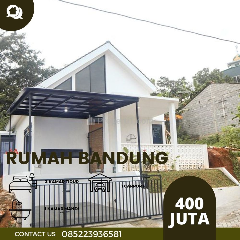 Dijual Rumah Minimalis di Jatihandap Bandung, Akses Mudah ke Surapati Core, Harga 400 Jutaan