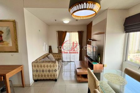 Sewa Apartemen Cosmo Terrace Thamrin City 2 Kamar Tidur Fully Furnished, Dekat Pasar Tanah Abang, Grand Indonesia, dan Plaza Indonesia