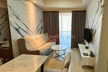 Disewakan Apartemen Menteng Park Tower Emerald (Private Lift) - 2 Bedrooms Full Furnished, Dekat TIM, RSCM, Bunda Hospital, dan Kampus UI Salemba