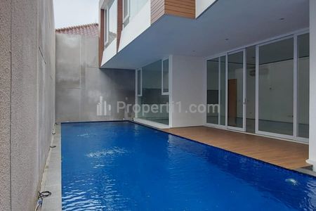 Jual Rumah Baru Luas Tanah 264 m², Bangunan 603 m² di Pondok Indah dengan Kolam Renang, Kebayoran Lama, Jakarta Selatan