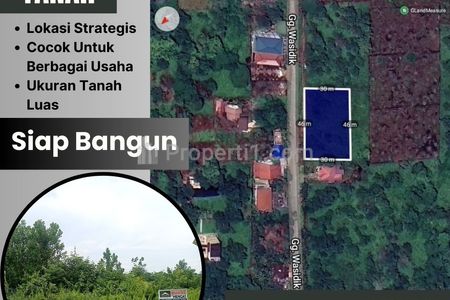 Dijual Tanah Jalan Perdana Gg. Wasidik Kota Pontianak