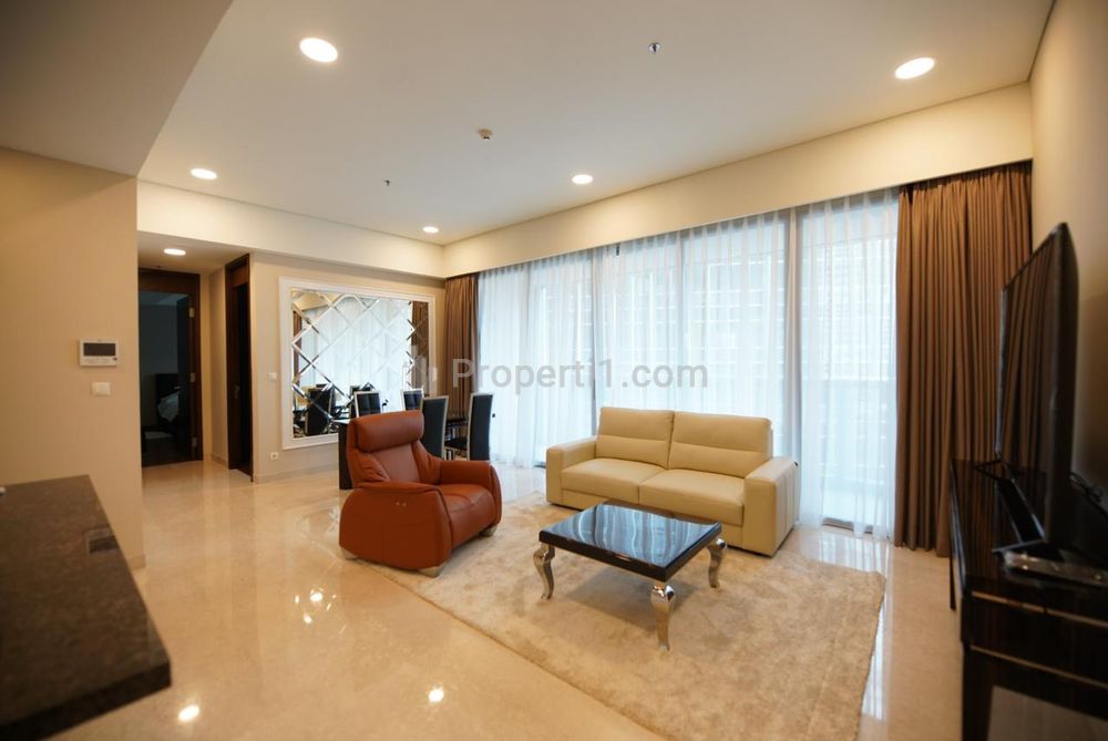 For Rent Apartment Anandamaya Residence Sudirman 2+1BR Full Furnished