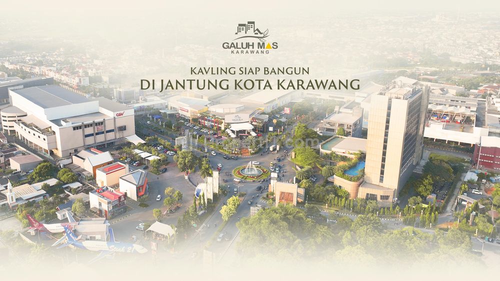 Jual Tanah Kavling Siap Bangun Lokasi Premium Dalam Kawasan Kota Mandiri Galuh Mas Karawang
