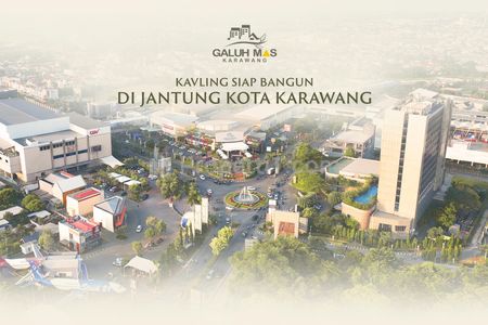 Jual Tanah Kavling Siap Bangun Lokasi Premium Dalam Kawasan Kota Mandiri Galuh Mas Karawang