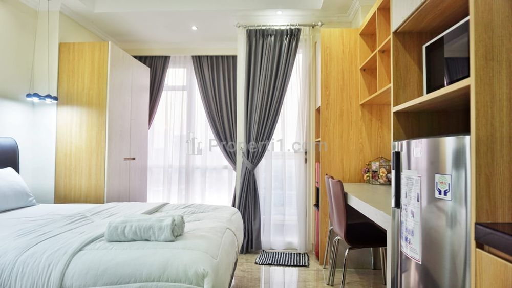 For Rent Apartemen Menteng Park Tipe Studio Fully Furnished, Dekat Taman Ismail Marzuki, RSCM, Bunda Hospital, dan Kampus UI Salemba