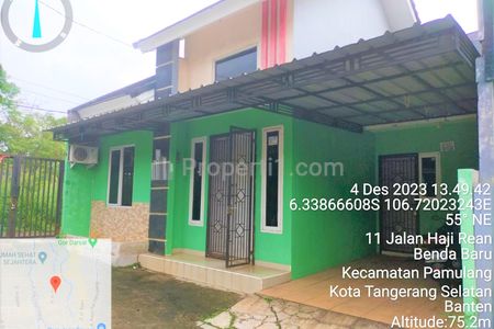 Dijual Rumah Cantik Siap Huni di Pamulang Tangerang Selatan