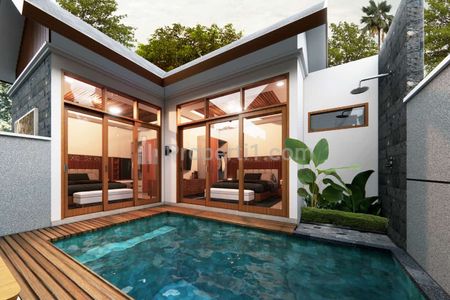 Dijual Rumah Villa Konsep Holiday 2 Kamar Tidur di Kuta Selatan Badung Bali