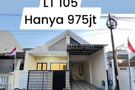 Dijual Rumah Sawojajar 1 Malang, Luas Tanah 105