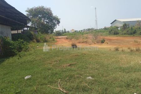 Dijual Tanah untuk Bangun Gudang dan Cluster Pinggir Jalan Buni Ayu Raya, Sukatani, Bekasi