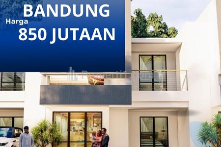 Jual Rumah Dengan Akses Cepat ke Tol Baros, Bandung Barat, Free Biaya SHM, PBG, AJB BN, BPHTB Mulai 850 Jutaan