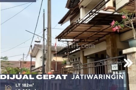 Dijual Rumah Kokoh 2 Lantai Lokasi Strategis di Daerah Jatiwaringin Bekasi