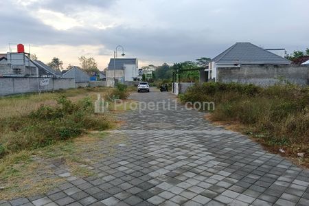 Dijual Tanah Kavling Murah Strategis Dalam Cluster Perumahan di Banjeng, Kadisoka, Maguwoharjo, Sleman, Yogyakarta