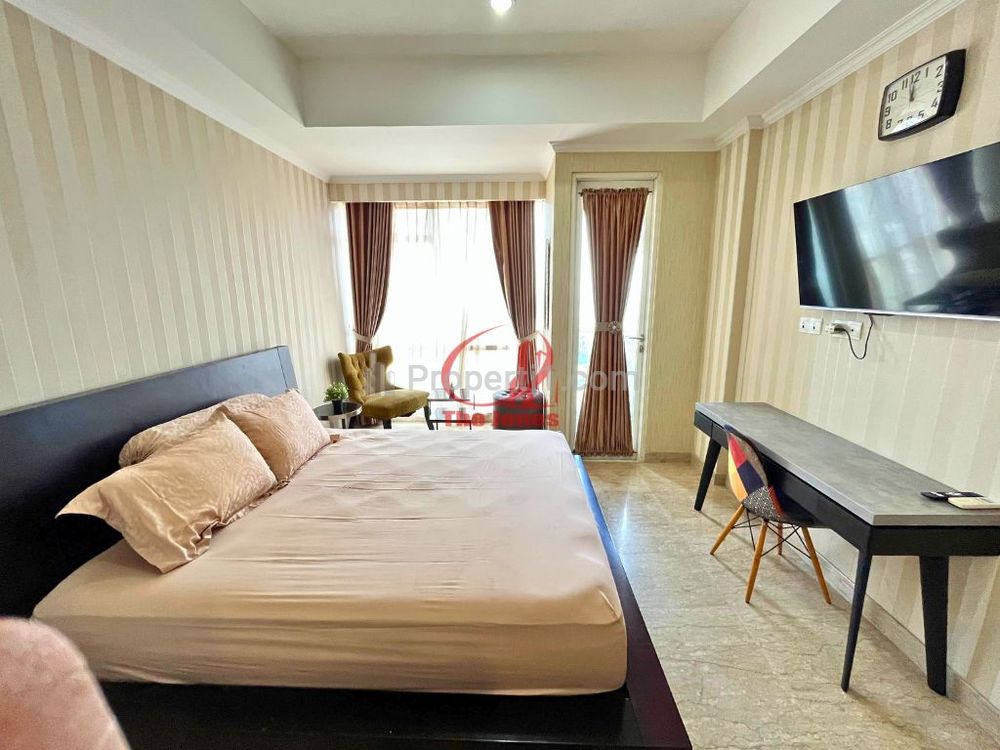 For Rent Apartemen Menteng Park Tipe Studio Fully Furnished, Dekat TIM, RSCM, Bunda Hospital, dan Kampus UI Salemba