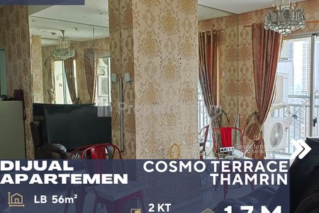 Jual Apartemen Cosmo Terrace Thamrin City 2BR di Tanah Abang Jakarta Pusat