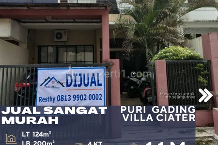 Dijual Rumah Dalam Komplek Perumahan di Jatiwarna Bekasi, Turun Harga