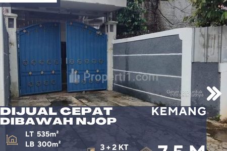 Dijual Rumah Harga di Bawah NJOP Cocok untuk Kost Exclusive di Daerah Kemang, Jakarta Selatan