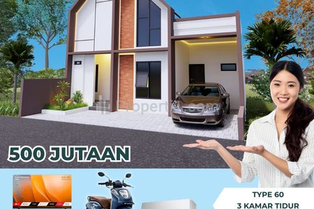 Dijual Rumah Inden di Sleman, Bonus Motor 