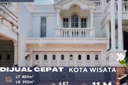 Jual Rumah Mewah Area Tenang Dalam Perumahan Mewah di Kota Wisata Cibubur Gunung Putri Bogor