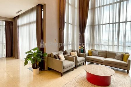 Disewakan Unit 2+1 Bedroom Brand New HIGH CEILING di Senopati Suites, Fully Furnished